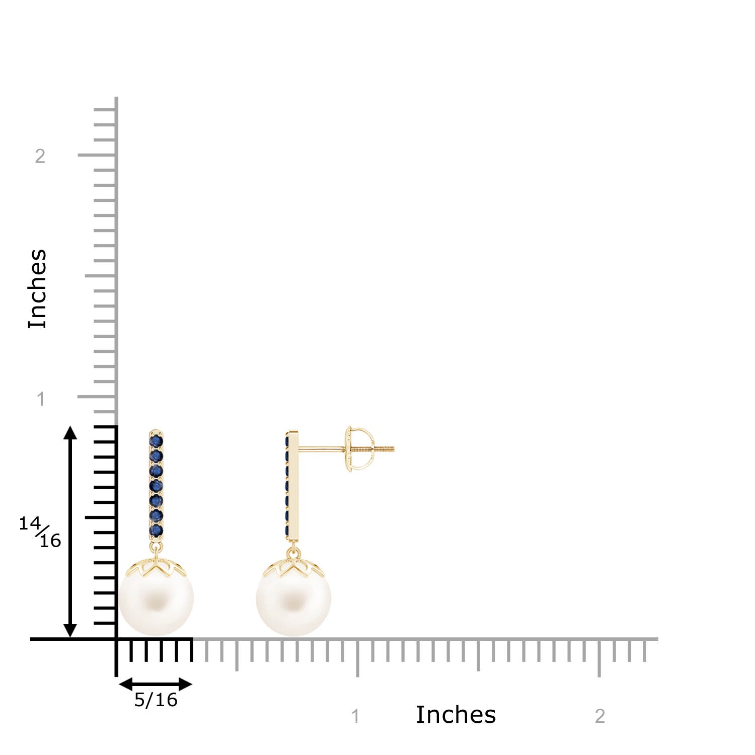 AA / 7.6 CT / 14 KT Yellow Gold