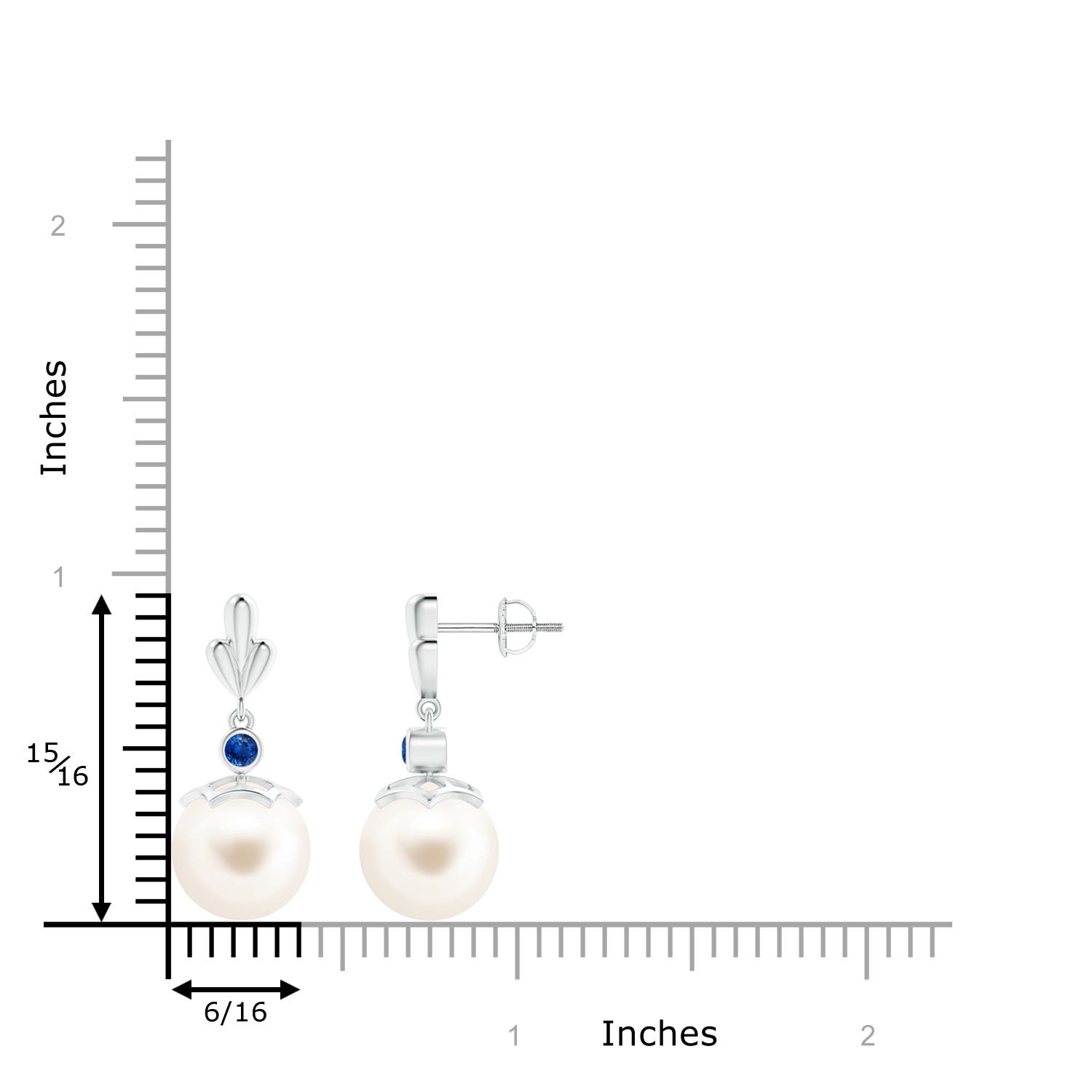 AAA / 14.58 CT / 14 KT White Gold