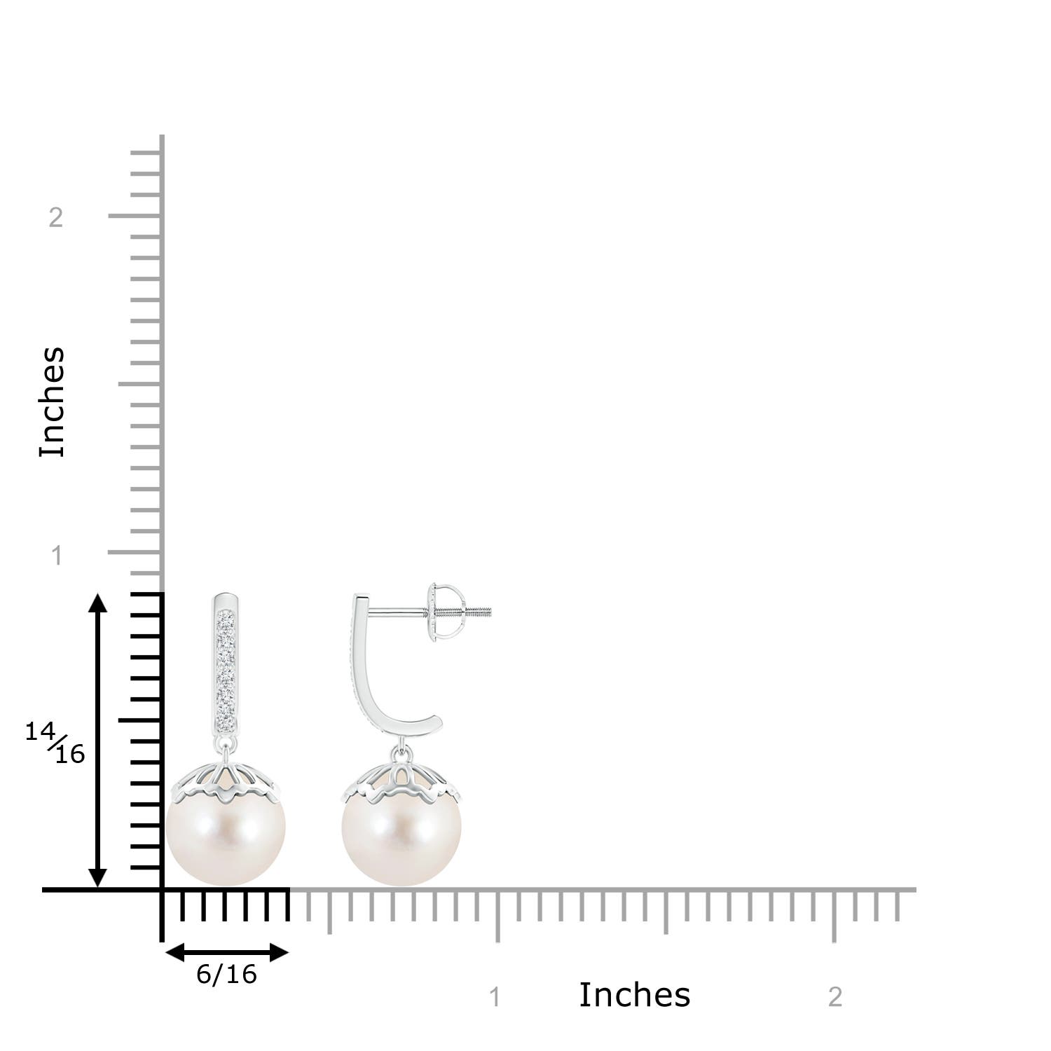 AAAA / 10.61 CT / 14 KT White Gold