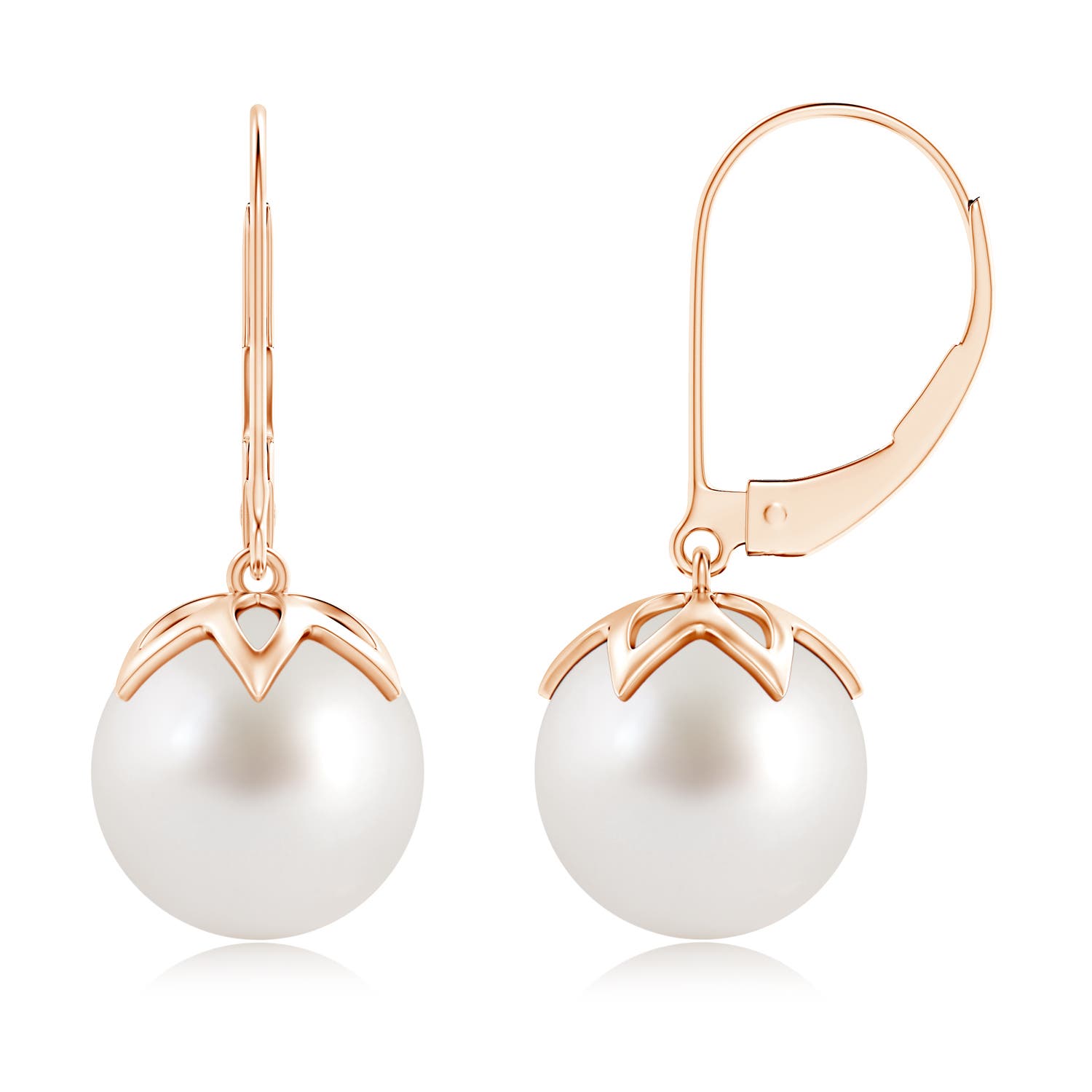 AAA - South Sea Cultured Pearl / 14.4 CT / 14 KT Rose Gold