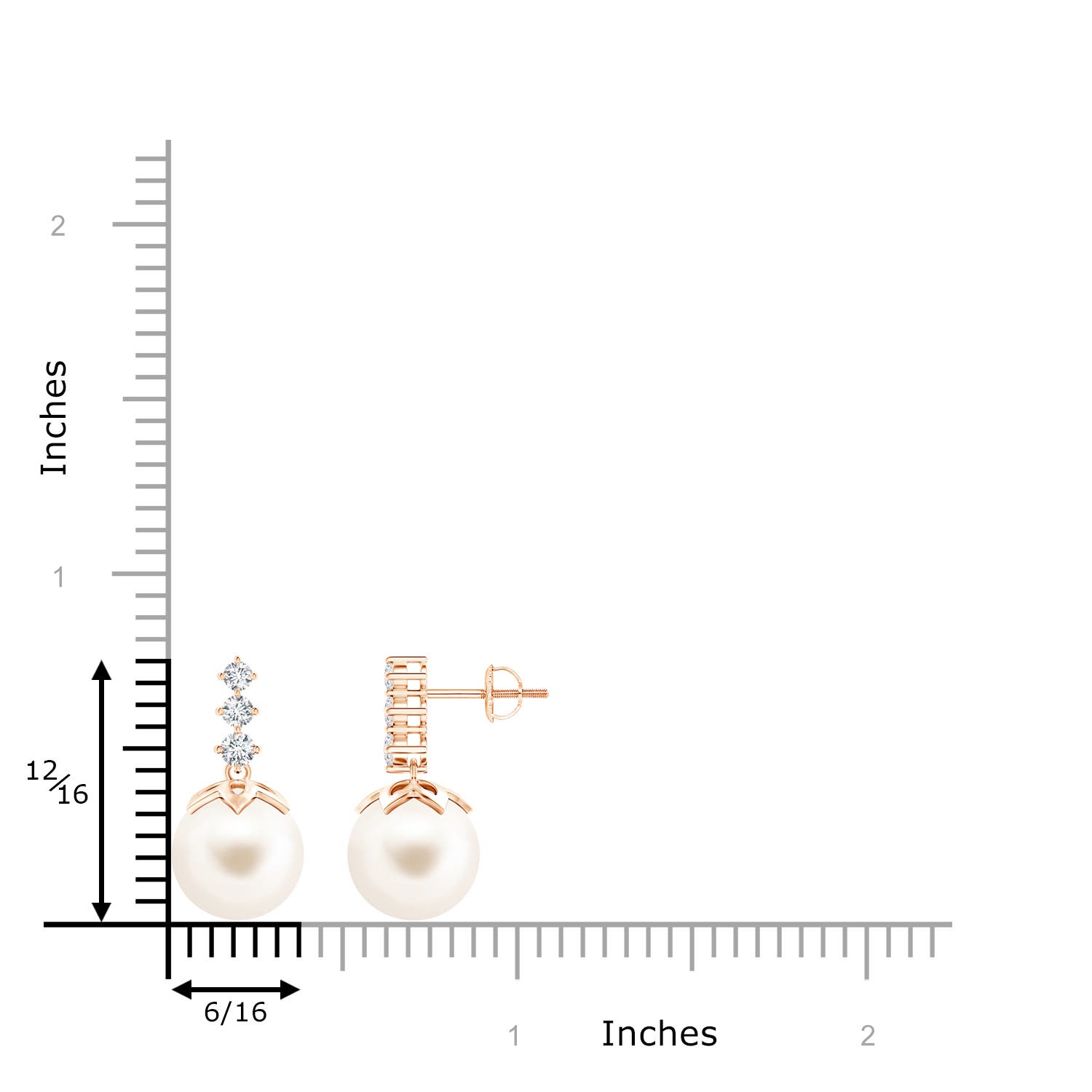 AAA / 14.75 CT / 14 KT Rose Gold