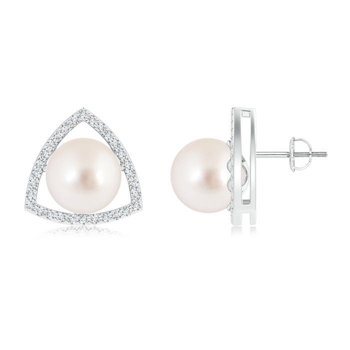 AAAA - South Sea Cultured Pearl / 15 CT / 14 KT White Gold