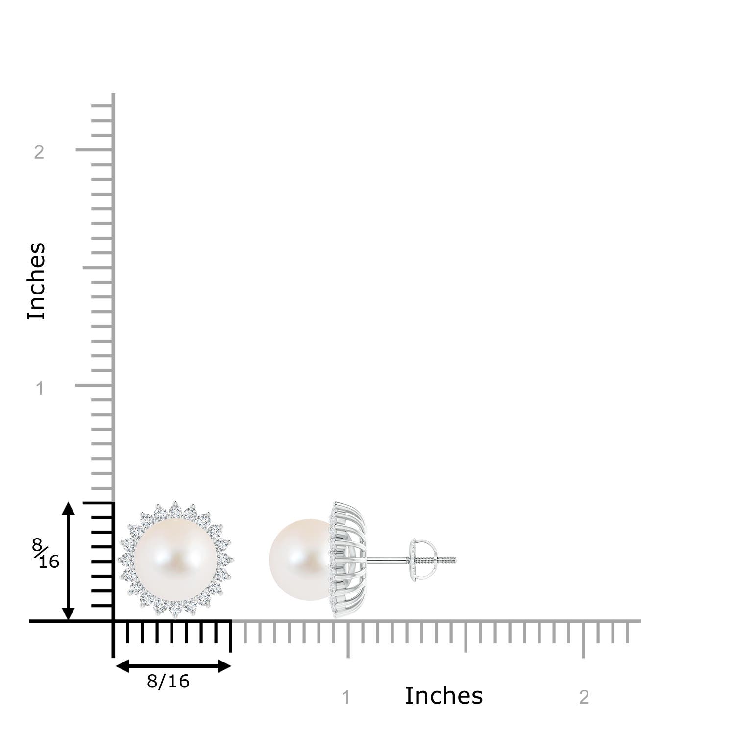 AAA / 11.06 CT / 14 KT White Gold