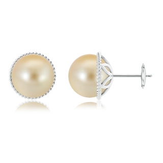 Round AAA Golden South Sea Cultured Pearl