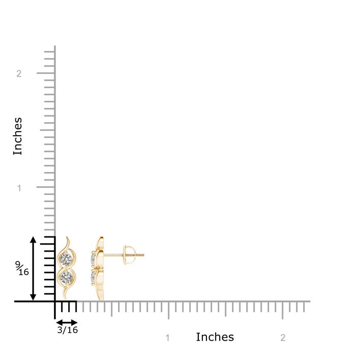 K, I3 / 0.34 CT / 14 KT Yellow Gold