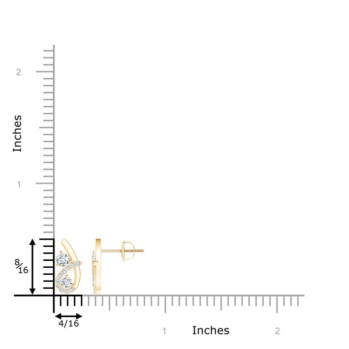 G, VS2 / 0.52 CT / 14 KT Yellow Gold