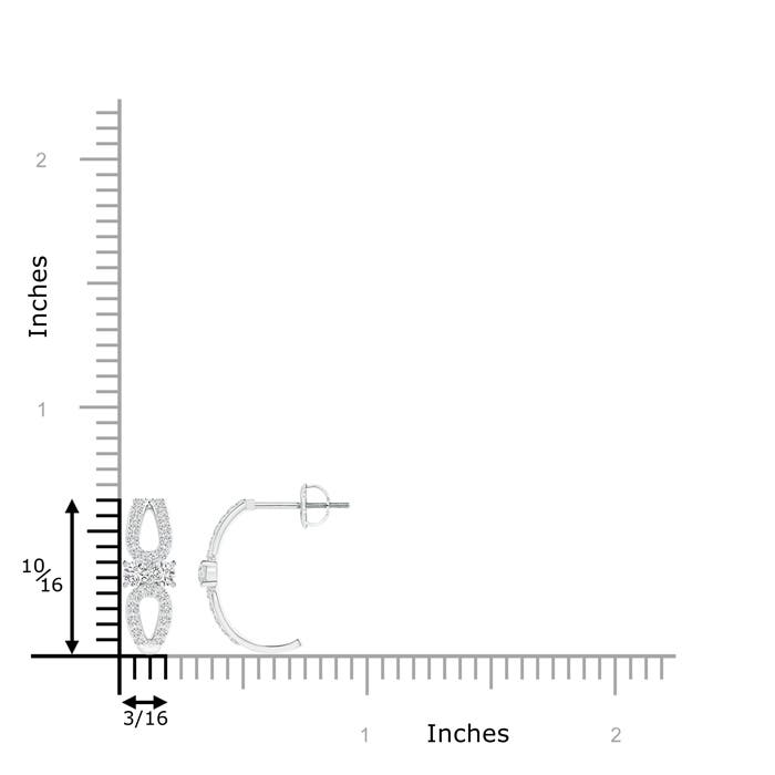 H, SI2 / 0.56 CT / 14 KT White Gold