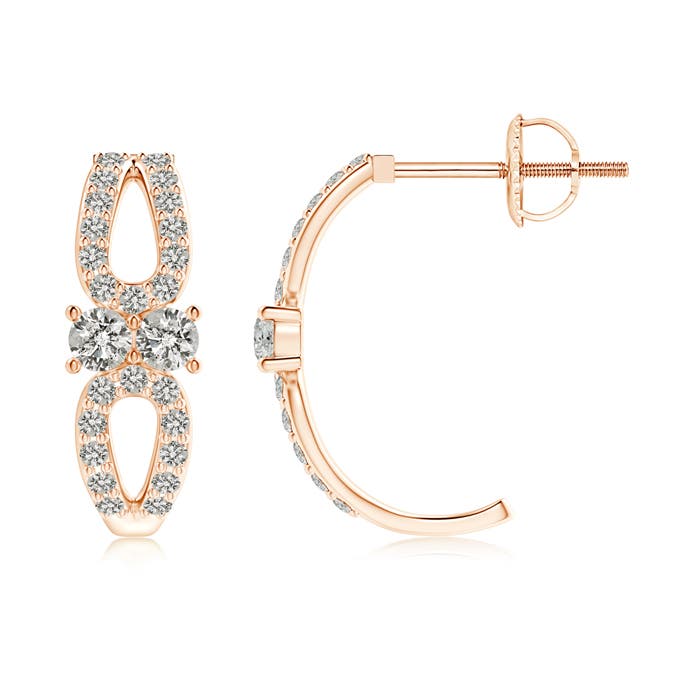 K, I3 / 0.56 CT / 14 KT Rose Gold