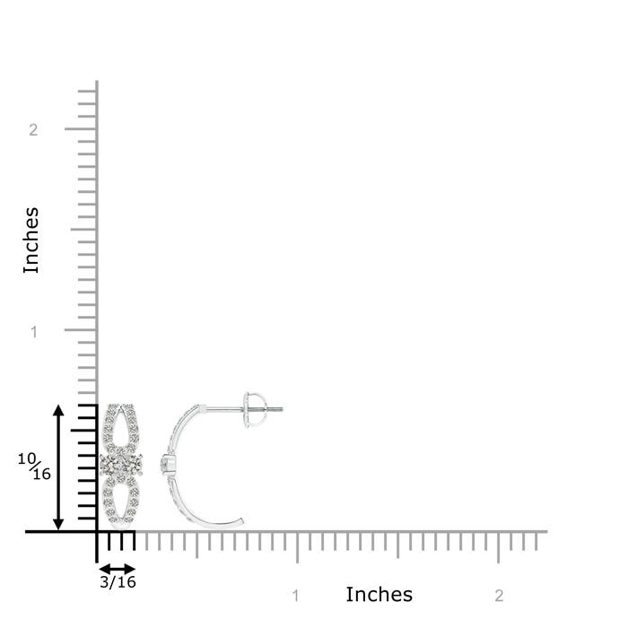 K, I3 / 0.56 CT / 14 KT White Gold