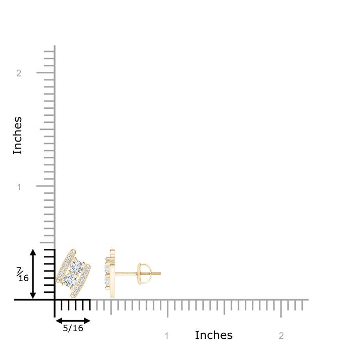 G, VS2 / 0.46 CT / 14 KT Yellow Gold