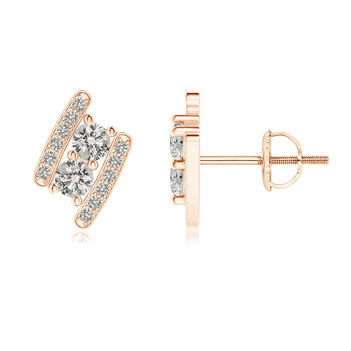 K, I3 / 0.46 CT / 14 KT Rose Gold