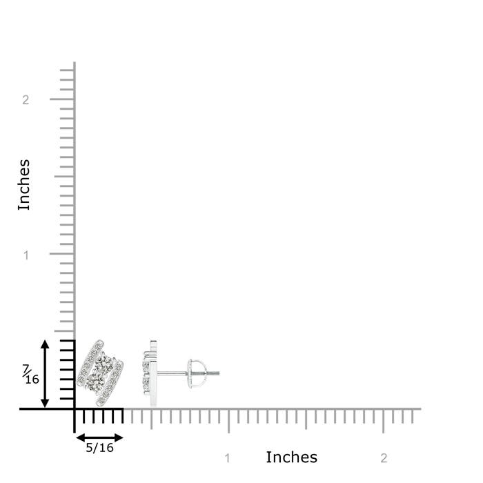 K, I3 / 0.46 CT / 14 KT White Gold