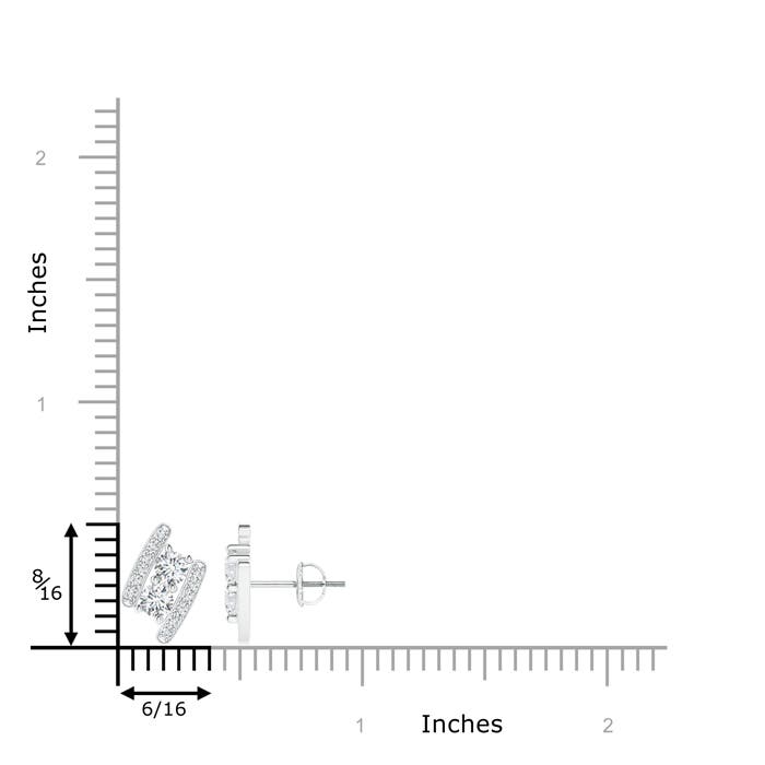 G, VS2 / 0.71 CT / 14 KT White Gold