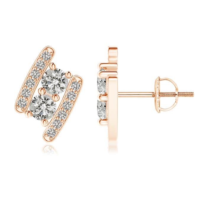 K, I3 / 0.71 CT / 14 KT Rose Gold