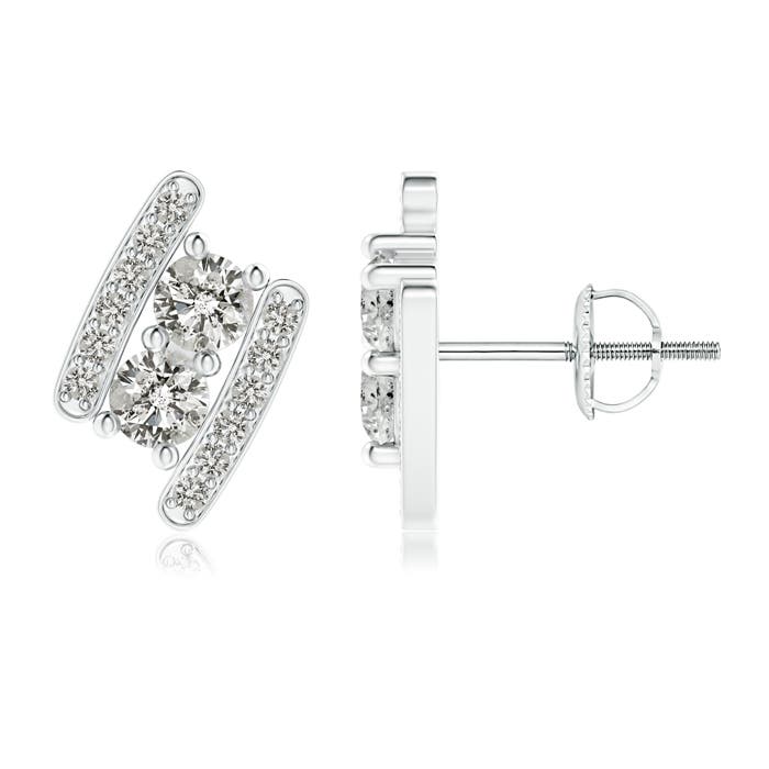 K, I3 / 0.71 CT / 14 KT White Gold