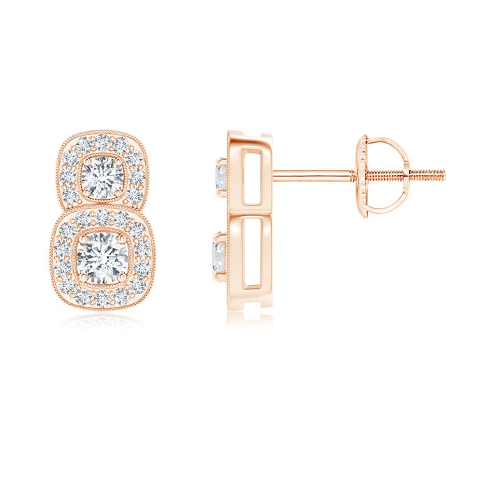 G, VS2 / 0.41 CT / 14 KT Rose Gold