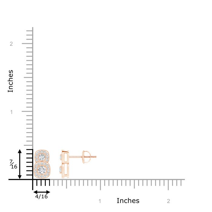 G, VS2 / 0.41 CT / 14 KT Rose Gold