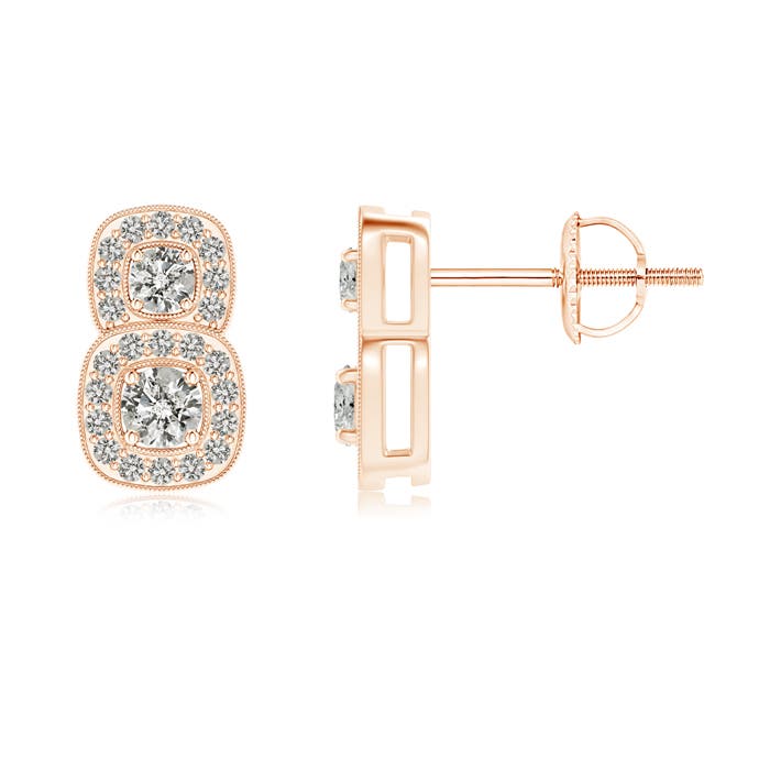 K, I3 / 0.41 CT / 14 KT Rose Gold