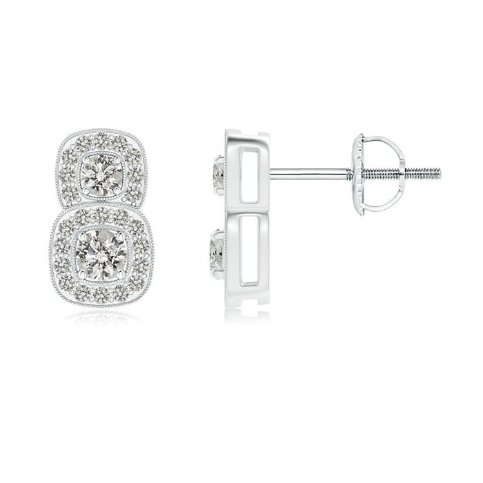 K, I3 / 0.41 CT / 14 KT White Gold