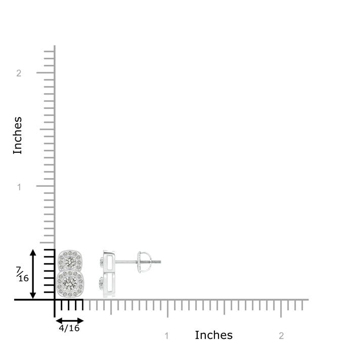 K, I3 / 0.41 CT / 14 KT White Gold