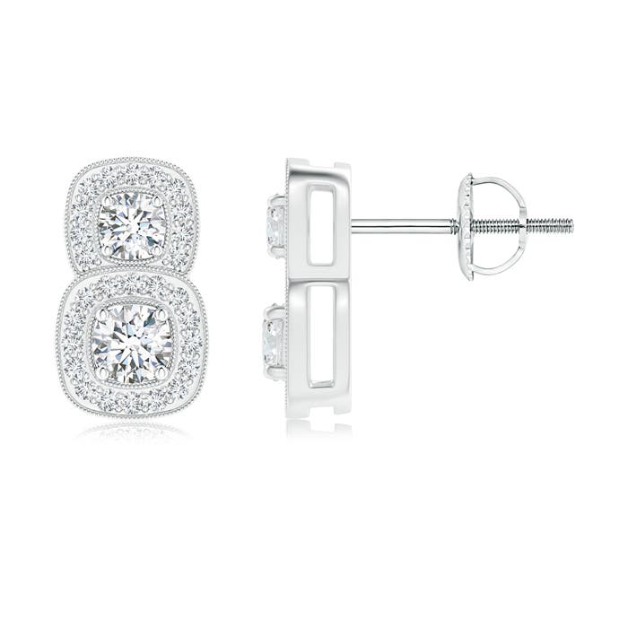 G, VS2 / 0.6 CT / 14 KT White Gold