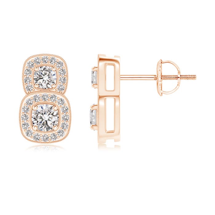 I-J, I1-I2 / 0.6 CT / 14 KT Rose Gold