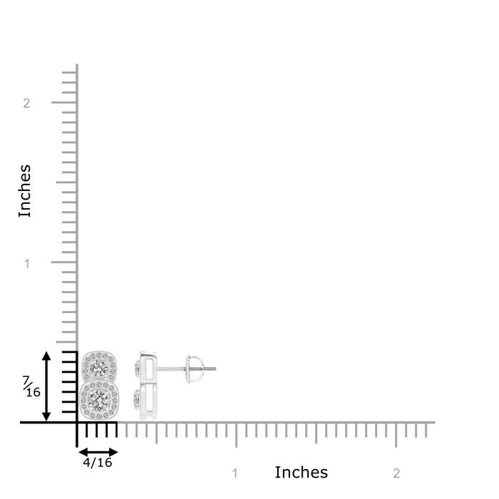 K, I3 / 0.6 CT / 14 KT White Gold