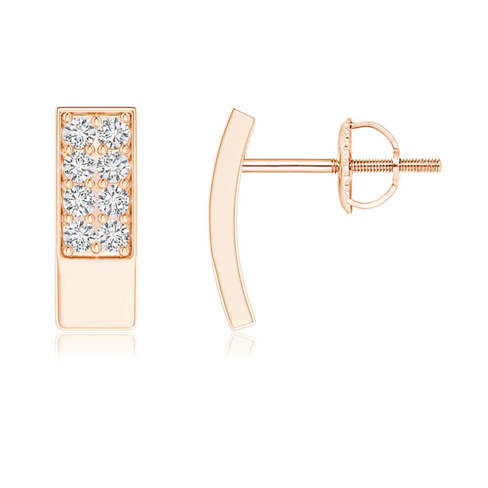 H, SI2 / 0.16 CT / 14 KT Rose Gold