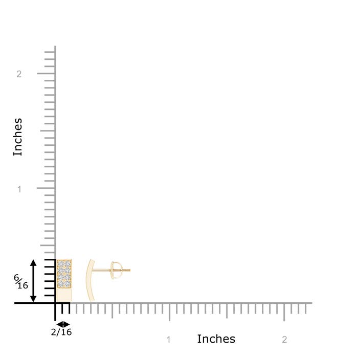 H, SI2 / 0.16 CT / 14 KT Yellow Gold