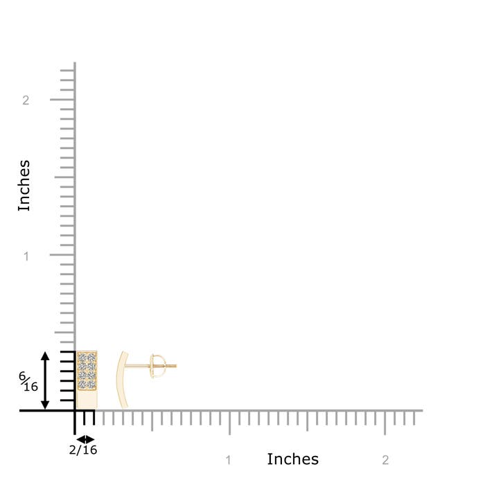 K, I3 / 0.16 CT / 14 KT Yellow Gold