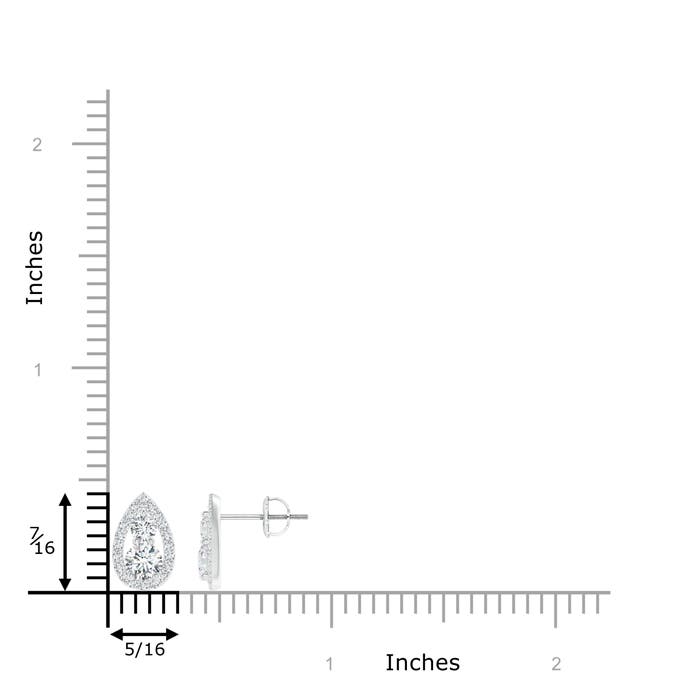 G, VS2 / 0.87 CT / 14 KT White Gold