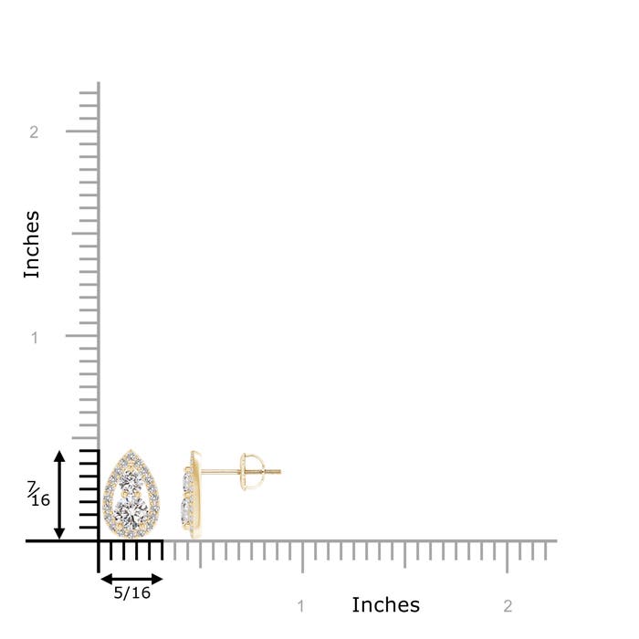 I-J, I1-I2 / 0.87 CT / 14 KT Yellow Gold