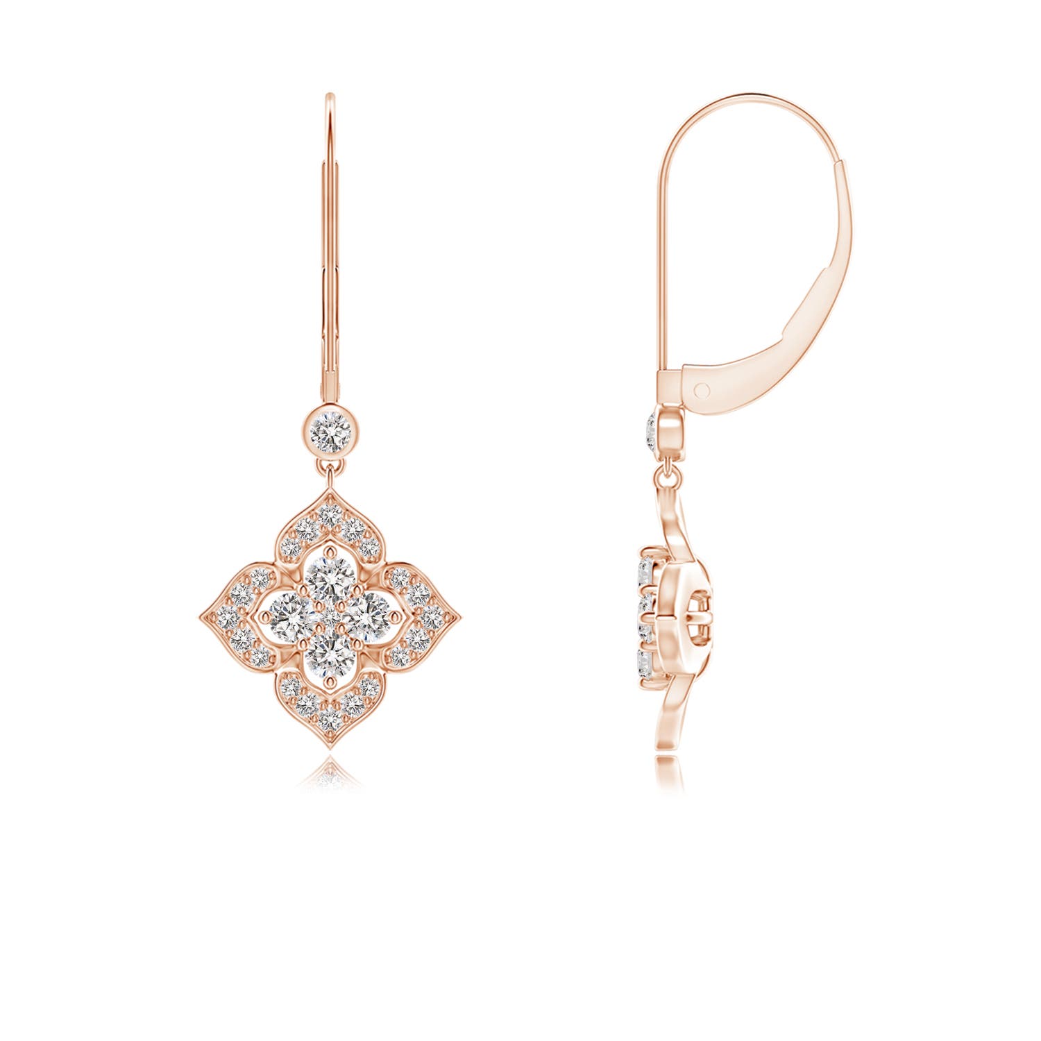 I-J, I1-I2 / 0.52 CT / 14 KT Rose Gold