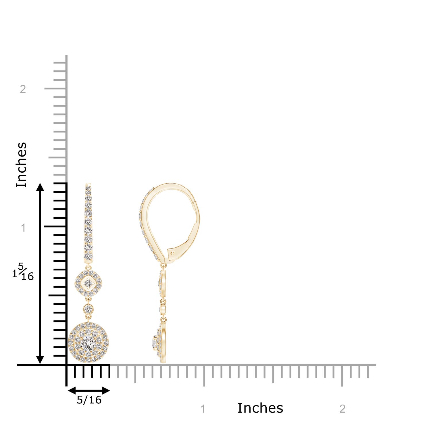 I-J, I1-I2 / 1.03 CT / 14 KT Yellow Gold