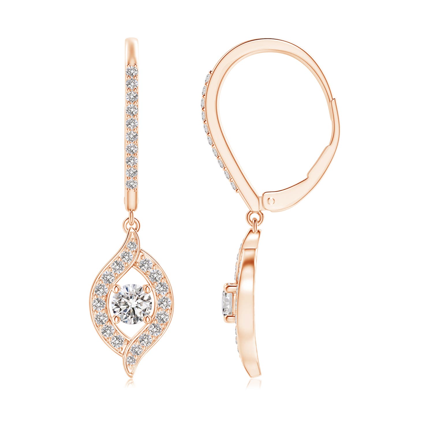 I-J, I1-I2 / 0.74 CT / 14 KT Rose Gold