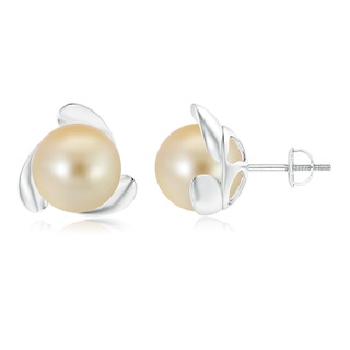 Round AAA Golden South Sea Cultured Pearl