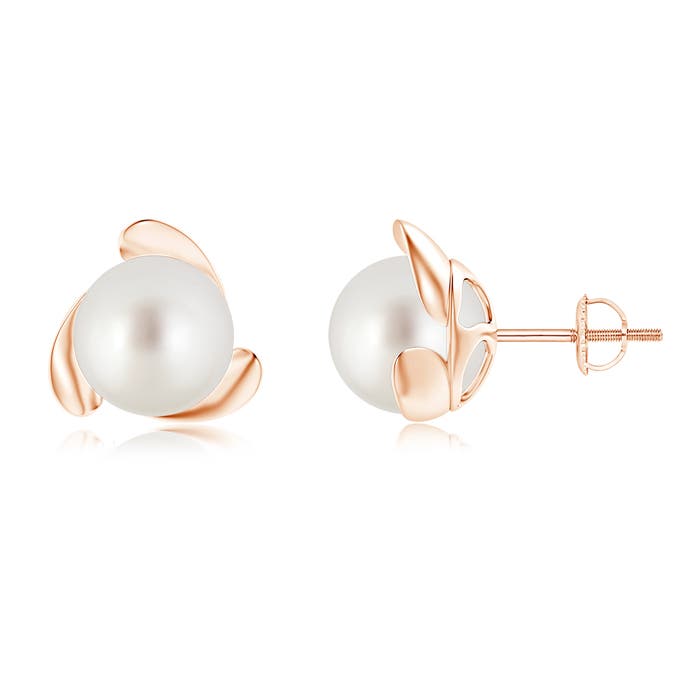 AAA - South Sea Cultured Pearl / 10.5 CT / 14 KT Rose Gold