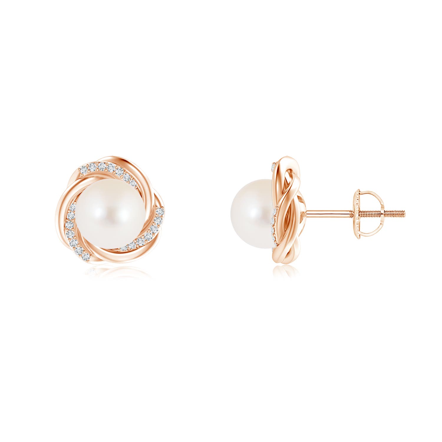 Pearl 2025 knot earrings