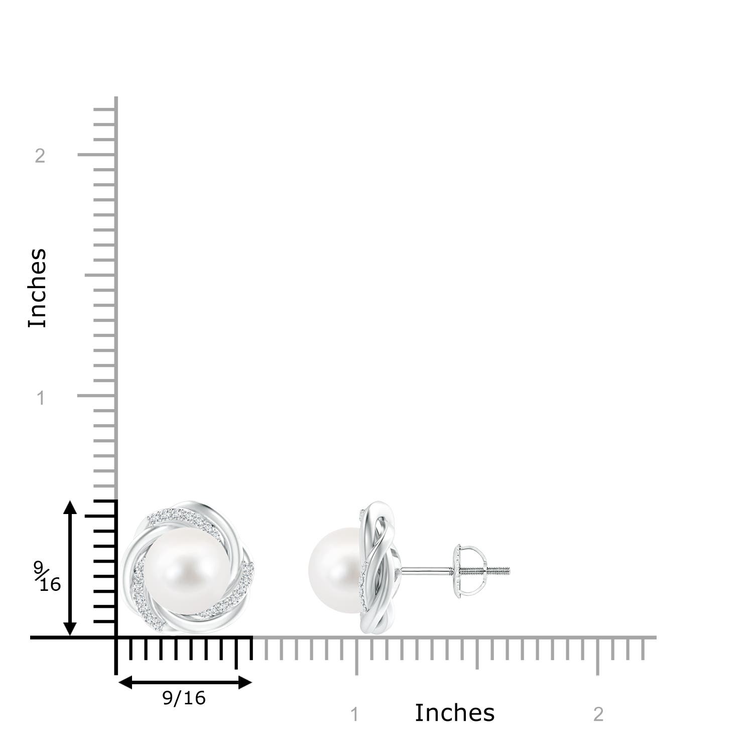 AA / 10.75 CT / 14 KT White Gold