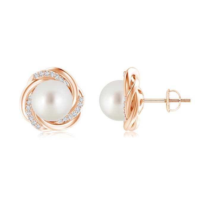 AAA - South Sea Cultured Pearl / 14.74 CT / 14 KT Rose Gold