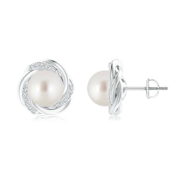 AAA - South Sea Cultured Pearl / 14.74 CT / 14 KT White Gold