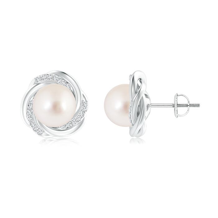 AAAA - South Sea Cultured Pearl / 14.74 CT / 14 KT White Gold