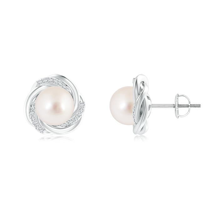 AAAA - South Sea Cultured Pearl / 10.75 CT / 14 KT White Gold