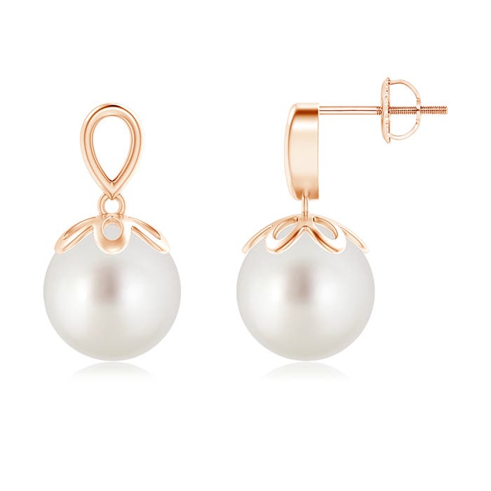 AAA - South Sea Cultured Pearl / 14.4 CT / 14 KT Rose Gold