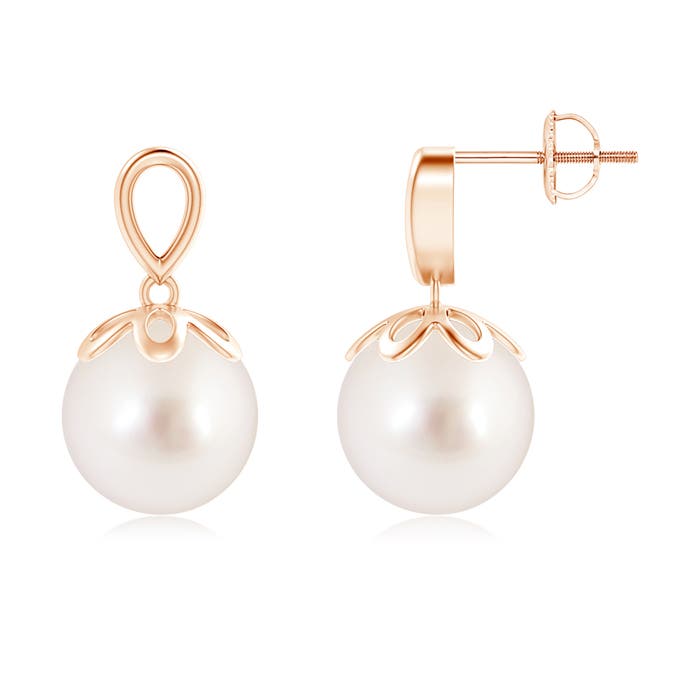 AAAA - South Sea Cultured Pearl / 14.4 CT / 14 KT Rose Gold