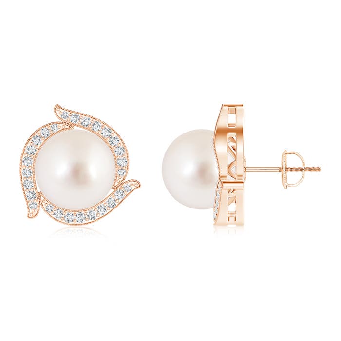 AAAA - South Sea Cultured Pearl / 14.8 CT / 14 KT Rose Gold