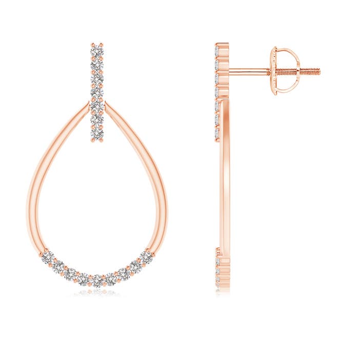 I-J, I1-I2 / 0.32 CT / 14 KT Rose Gold