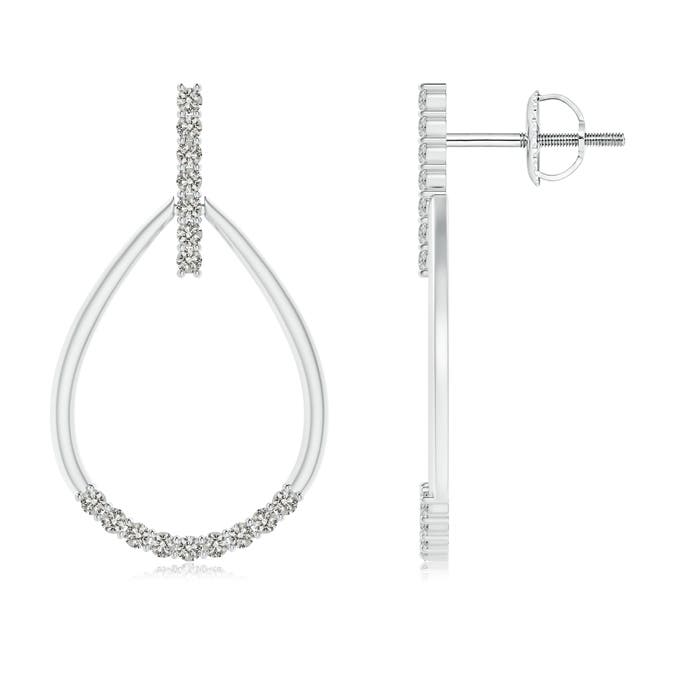 K, I3 / 0.32 CT / 14 KT White Gold