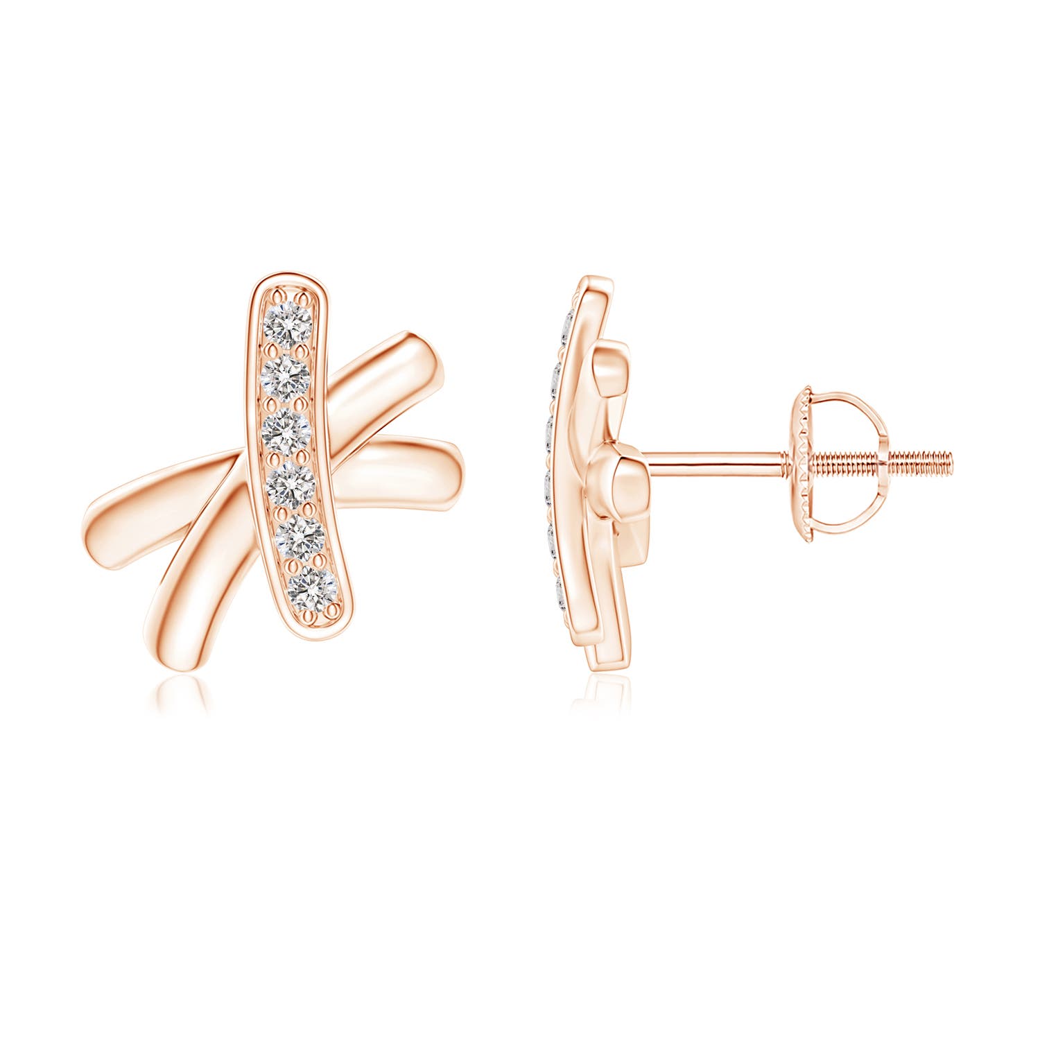 I-J, I1-I2 / 0.14 CT / 14 KT Rose Gold