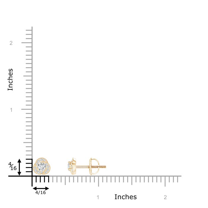 G, VS2 / 0.21 CT / 14 KT Yellow Gold